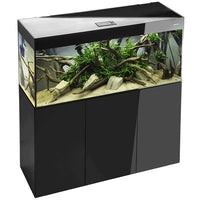 Aquarium Glossy 150 Day & Night Noir Laqué LED AQUAEL - 405L