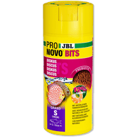 ProNovo Bits Grano S JBL - Aliment de base en Granulés pour Discus et autres cichlidés d'Amérique du Sud de 3 à 10 cm
