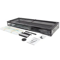 Terrarium REPTIZOO Démontable et Étanche - 152,4 x 61 x 61 cm