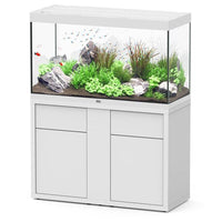 Sublime 120 x 50 LED AQUATLANTIS Blanc Laqué - Aquarium Equipé 333 L