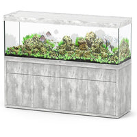 Sublime 200 x 60 AQUATLANTIS Béton - Aquarium Equipé 676 L