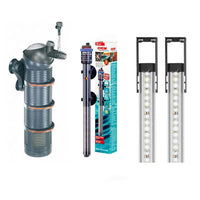 Aquarium Équipé Vivaline LED 150 Combi Blanc EHEIM - 2 x 7,7W