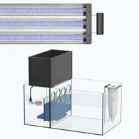 Aquaview SW 120 AQUATLANTIS Blanc Laqué - Aquarium Eau de Mer 278 L