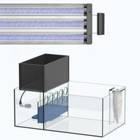 Aquaview SW 150 AQUATLANTIS Noir Laqué - Aquarium Eau de Mer 415 L