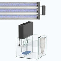 Aquaview SW 50 AQUATLANTIS Blanc Laqué - Aquarium Eau de Mer 93 L