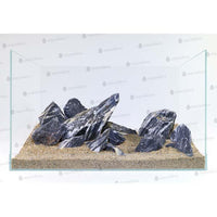 Zebra Rock Roche Naturelle AQUADECO - 0.8 à 1.2kg