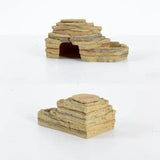 REPTIZOO Piatti per Pappa 3 in 1 Nascondiglio - 23 x 14,5 x 11 cm