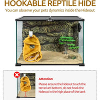 Nascondiglio multi-livello agganciabile REPTIZOO - Nascondiglio multi-livello sospeso