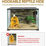 Nascondiglio multi-livello agganciabile REPTIZOO - Nascondiglio multi-livello sospeso