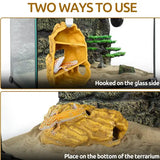 Nascondiglio multi-livello agganciabile REPTIZOO - Nascondiglio multi-livello sospeso