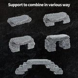 Pietre di Ardesia Multifunzione REPTIZOO - 7 pz