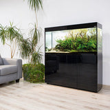 Aquarium Glossy 120 Day & Night Noir Laqué LED AQUAEL - 260L