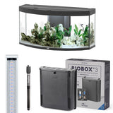 Sublime Horizon 120 AQUATLANTIS Noir Laqué - Aquarium Equipé 249 L