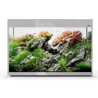 Aquarium Glossy 80 Day & Night Gris Laqué LED AQUAEL - 125L