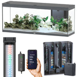 Splendid Ultra 150 AQUATLANTIS Standard Anthracite Mat - Aquarium Equipé 298 L