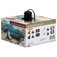 Dôme Réflecteur Noir REPTIZOO - Max. 150W