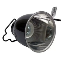 Mini Dôme Réflecteur Noir REPTIZOO - Max. 40W