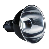 Dôme Réflecteur Noir REPTIZOO - Max. 75W