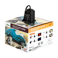 Dôme Réflecteur Noir REPTIZOO - Max. 75W