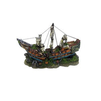 Bateau sur Rochers SCALARE - 45 cm