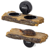 Mangeoire Double 2 en 1 ou Rampe Tortues REPTIZOO - 20 cm