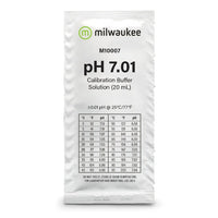 Solution d'étalonnage pH 7.01 MILWAUKEE - pour électrode pH et pH-mètre toute marque