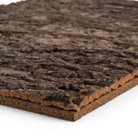 Piastrella in sughero naturale Piastra di supporto in sughero REPTIZOO - 30 x 32 cm