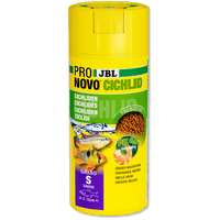 ProNovo Cichlid Grano S JBL - Aliment de base en granulés pour petits Cichlidés de 3 à 10 cm