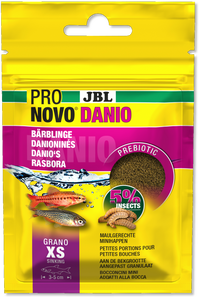 ProNovo Danio Grano XS JBL - Aliment de base en granulés pour tout petit barbus et danios de 3 à 5 cm