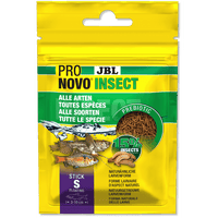 ProNovo Insect Stick S JBL - Aliment en bâtonnets pour poissons d'aquarium de 3 à 10 cm