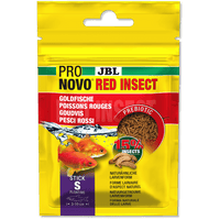 ProNovo Red Insect Stick S JBL - Friandises en bâtonnets pour poissons rouges de 3 à 10 cm