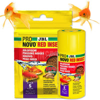 ProNovo Red Insect Stick S JBL - Friandises en bâtonnets pour poissons rouges de 3 à 10 cm