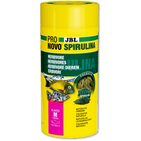 ProNovo Spirulina Flakes M JBL - Aliment de base en Flocons pour poissons herbivores de 8 à 20 cm