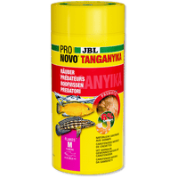 ProNovo Tanganyika Flakes M JBL - Aliment de base en Flocons pour Cichlidés prédateurs de 8 à 20 cm