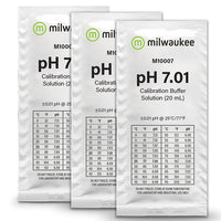 Solution d'étalonnage pH 7.01 MILWAUKEE - pour électrode pH et pH-mètre toute marque