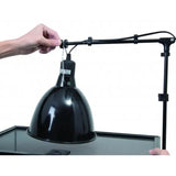 Support de Lampe Dôme à Fixer sur Vitre REPTIZOO