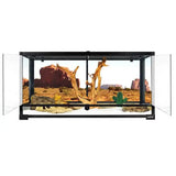 Terrarium REPTIZOO Démontable et Étanche - 91,4 x 45,7 x 45,7 cm