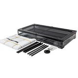 Terrarium REPTIZOO Démontable et Étanche - 91,4 x 45,7 x 45,7 cm