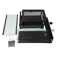 Terrarium REPTIZOO Démontable et Étanche - 60 x 45 x 90 cm