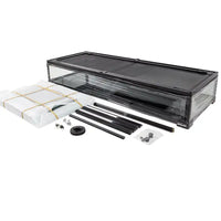 Terrarium REPTIZOO Démontable et Étanche - 120 x 45 x 60 cm