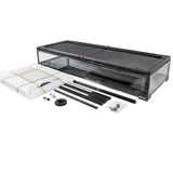 Terrarium REPTIZOO Démontable et Étanche - 120 x 45 x 60 cm