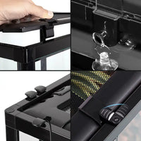 Terrarium REPTIZOO Démontable et Étanche - 120 x 45 x 60 cm