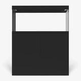 Aquarium Eden X 80 Peninsula FLED Noir WATERBOX - 300 L