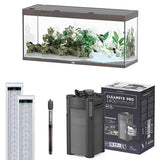 Sublime 150 x 50 AQUATLANTIS Chêne Sauvage - Aquarium Equipé 419 L