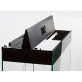 Aquarium Glossy 80 Noir Laqué LED AQUAEL - 125L