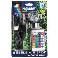 Bubble Air Spot Colour & Moon HOBBY - Spot LED multicolore et bleu submersible
