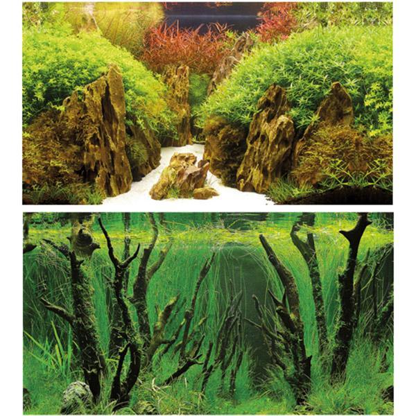 Poster de Fond Double Face Canyon / Woodland - HOBBY 100 x 50 cm