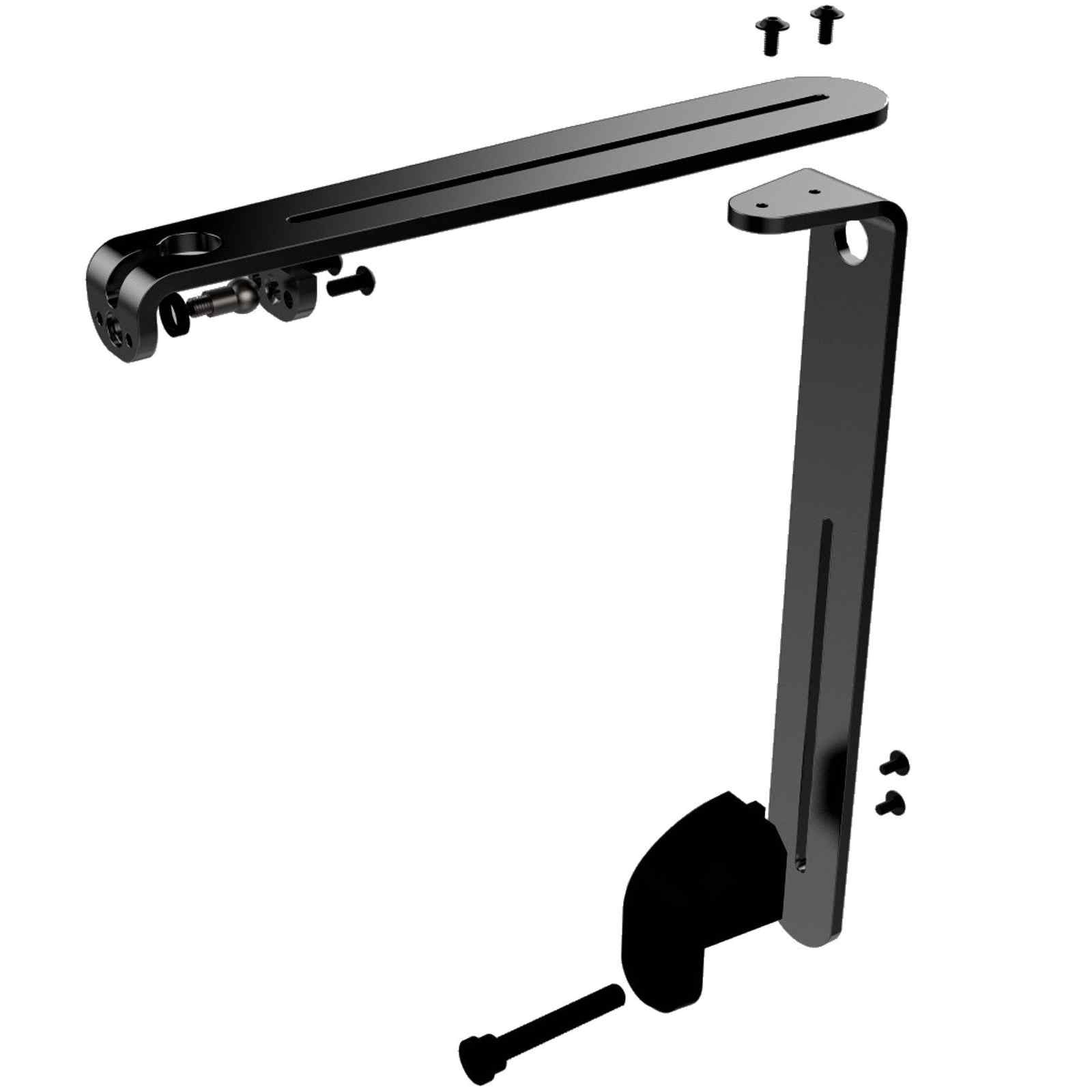 Prime Tank Mount Noir AQUA ILLUMINATION - Bras de Fixation Alu 