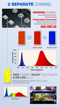 Rampe LED eau douce LICAH - LDP-600