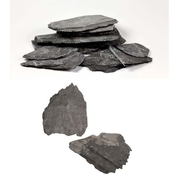 Slate Black Roche Naturelle AQUADECO - 1.4 à 1.6kg